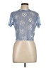 Primark Blue Short Sleeve Turtleneck Size L - photo 1