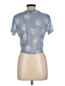 Primark Blue Short Sleeve Turtleneck Size L - photo 2