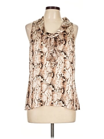 White House Black Market Sleeveless Silk Top (view 1)