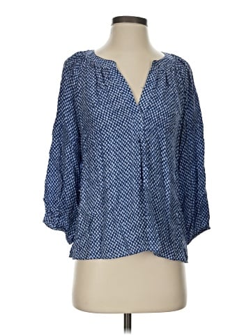 Joie 3/4 Sleeve Silk Top (view 1)
