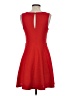 Express Solid Red Casual Dress Size S - photo 2