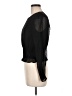 Express 100% Polyester Black Long Sleeve Top Size M - photo 5