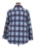 Member's Mark Plaid Blue Long Sleeve Blouse Size XXL - photo 2