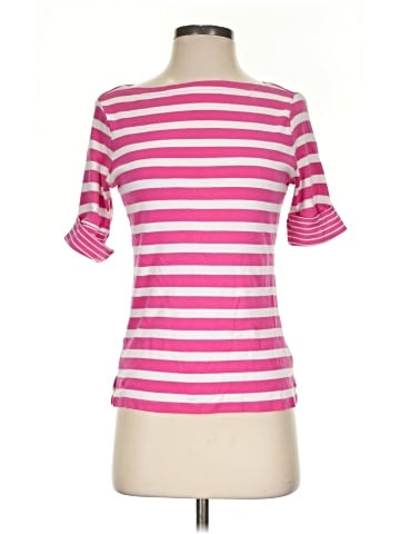 Lauren by Ralph Lauren 3/4 Sleeve T-Shirt (view 1)