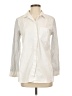 Sandra Ivory Long Sleeve Button-Down Shirt Size S - photo 1
