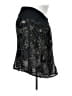 Mimi Maternity 100% Viscose Graphic Black Formal Skirt Size Lg Maternity - photo 1