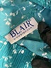 Blair 100% Polyester Print Teal Casual Pants Size XL - photo 4