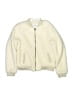 Old Navy 100% Polyester Solid Ivory Jacket Size 14 - photo 1