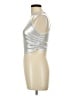 Unbranded Silver Sleeveless Top Size L - photo 5