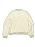 Old Navy 100% Polyester Solid Ivory Jacket Size 14 - photo 2