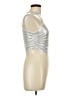 Unbranded Silver Sleeveless Top Size L - photo 4