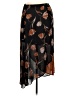 Sienna Sky 100% Polyester Floral Black Casual Skirt Size M - photo 1