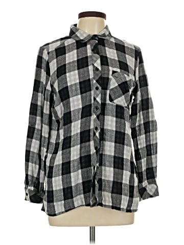 Elementz Long Sleeve Button-Down Shirt (view 1)