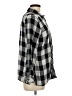 Elementz 100% Cotton Checkered-gingham Gray Long Sleeve Button-Down Shirt Size L - photo 4
