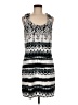 Dotti Print Gray Casual Dress Size M - photo 1