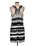 Dotti Print Gray Casual Dress Size M - photo 2