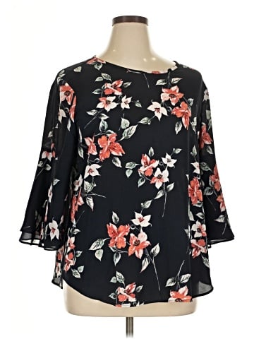 Van Heusen 3/4 Sleeve Blouse (view 1)