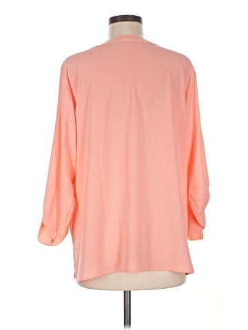 Susan Graver 3/4 Sleeve Blouse (view 2)