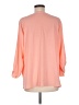 Susan Graver Orange 3/4 Sleeve Blouse Size M - photo 2