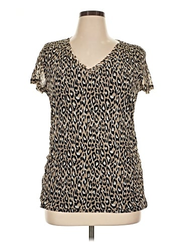 Dana Buchman Short Sleeve Blouse (view 1)