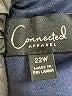 Connected Apparel 100% Polyester Black Cocktail Dress Size 22 - photo 7