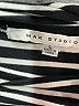 Max Studio Stripes Black Casual Skirt Size L - photo 4