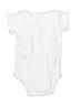 Hb 100% Cotton Ivory Short Sleeve Onesie Size 0-3 mo - photo 2