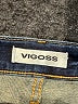 Vigoss Blue Denim Shorts Size 31 waist - photo 3