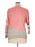 Nic + Zoe Color Block Pink Pullover Sweater Size XL - photo 2