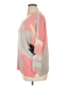 Nic + Zoe Color Block Pink Pullover Sweater Size XL - photo 5