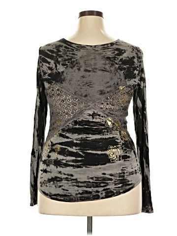 Affliction Long Sleeve Top (view 2)