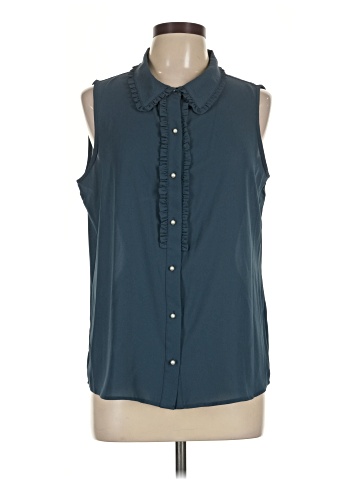 Karl Lagerfeld Paris Sleeveless Blouse (view 1)