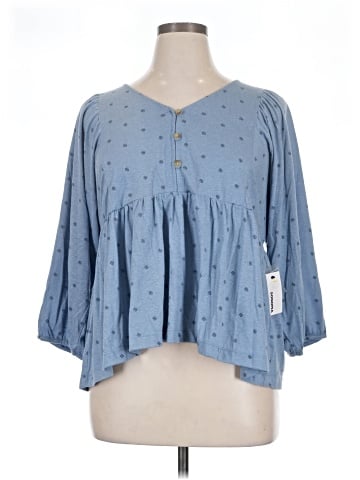 Sonoma Goods for Life 3/4 Sleeve Blouse (view 1)