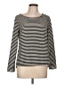 Calvin Klein Stripes Black Long Sleeve Top Size L (estimated) - photo 1