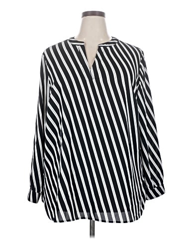 Anne Klein Long Sleeve Blouse (view 1)