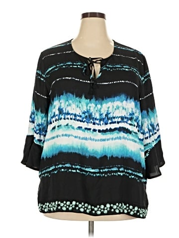 Rafaella 3/4 Sleeve Blouse (view 1)