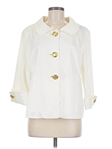 Bob Mackie 3/4 Sleeve Button-Down Shirt (view 1)