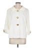 Bob Mackie Ivory 3/4 Sleeve Button-Down Shirt Size M - photo 1