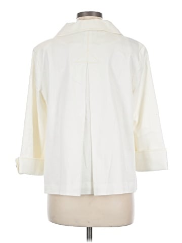 Bob Mackie 3/4 Sleeve Button-Down Shirt (view 2)