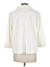 Bob Mackie Ivory 3/4 Sleeve Button-Down Shirt Size M - photo 2