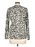 Kim Rogers 100% Acrylic Animal Print Ivory Pullover Sweater Size L (petite) - photo 2