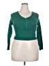 Eye Candy Green 3/4 Sleeve Top Size XXL - photo 1