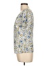 Covington 100% Polyester Blue Short Sleeve Blouse Size 10 - photo 5