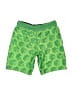 Minecraft Graphic Green Board Shorts Size S (kids) - photo 2