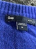 Gap Outlet Blue Pullover Sweater Size M - photo 7
