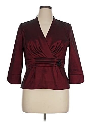 Alex Evenings 3/4 Sleeve Blouse (view 1)
