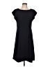 Talbots 100% Polyester Solid Black Casual Dress Size 10 - photo 1
