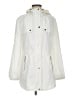 Calvin Klein 100% Polyester White Raincoat Size S - photo 1