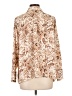 Chenault 100% Polyester Paisley Tan Long Sleeve Blouse Size L - photo 2