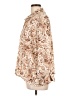 Chenault 100% Polyester Paisley Tan Long Sleeve Blouse Size L - photo 5
